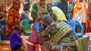 AUSSOM-KDF CONDUCTS CIMIC AT TABDA AND GABANOW VILLAGE, KISMAYO