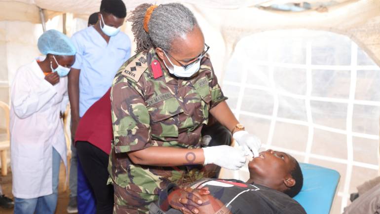 KDF MARKS WORLD ORAL HEALTH DAY WITH CIMIC MEDICAL EVENTS