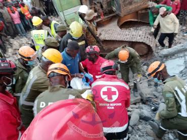 KDF DISASTER RESPONSE BATTALION JOINS MULTI-AGENCY RESCUE IN SHAURI MOYO COLLAPSE