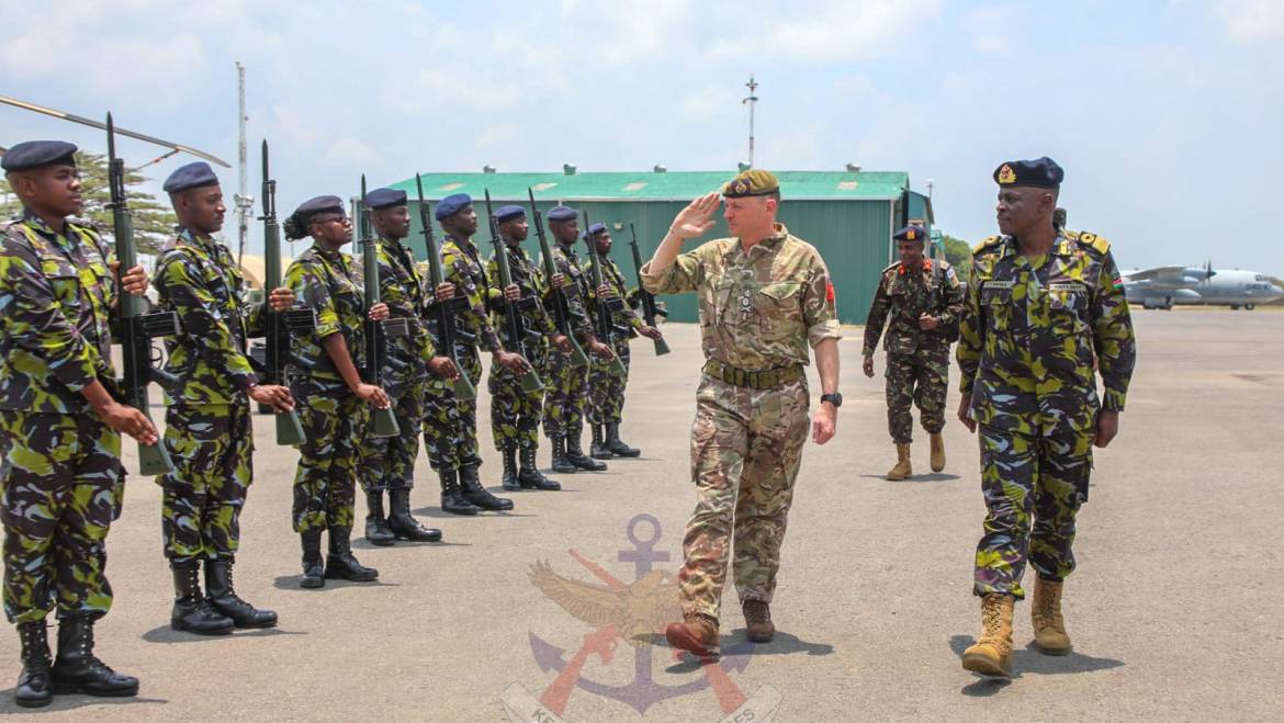 UK CHIEF OF THE GENERAL STAFF VISITS KENYA DEFENCE FORCES