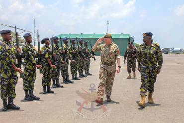 UK CHIEF OF THE GENERAL STAFF VISITS KENYA DEFENCE FORCES