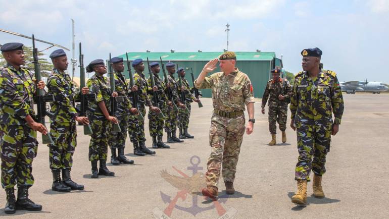 UK CHIEF OF THE GENERAL STAFF VISITS KENYA DEFENCE FORCES