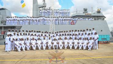 COMMANDER KENYA NAVY RECEIVES SHIPS’ CREW AFTER EXERCISE JITEGEMEE XXVII AND OPERATION BAHARI MOJA