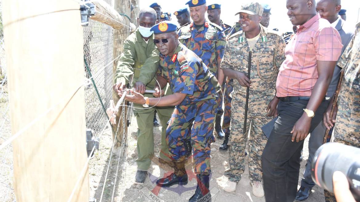 COMMANDER KENYA AIR FORCE COMMISSIONS KEY INFRASTRUCTURE