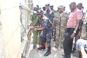 COMMANDER KENYA AIR FORCE COMMISSIONS KEY INFRASTRUCTURE