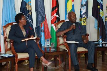 LT GEN OPANDE DEBUTS AUTOBIOGRAPHY ‘IN PURSUIT OF PEACE IN AFRICA’ AT NDU-K
