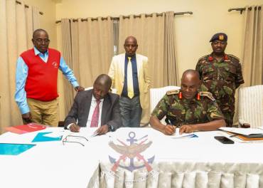 KDF AND BARINGO COUNTY INTENSIFY COLLABORATION