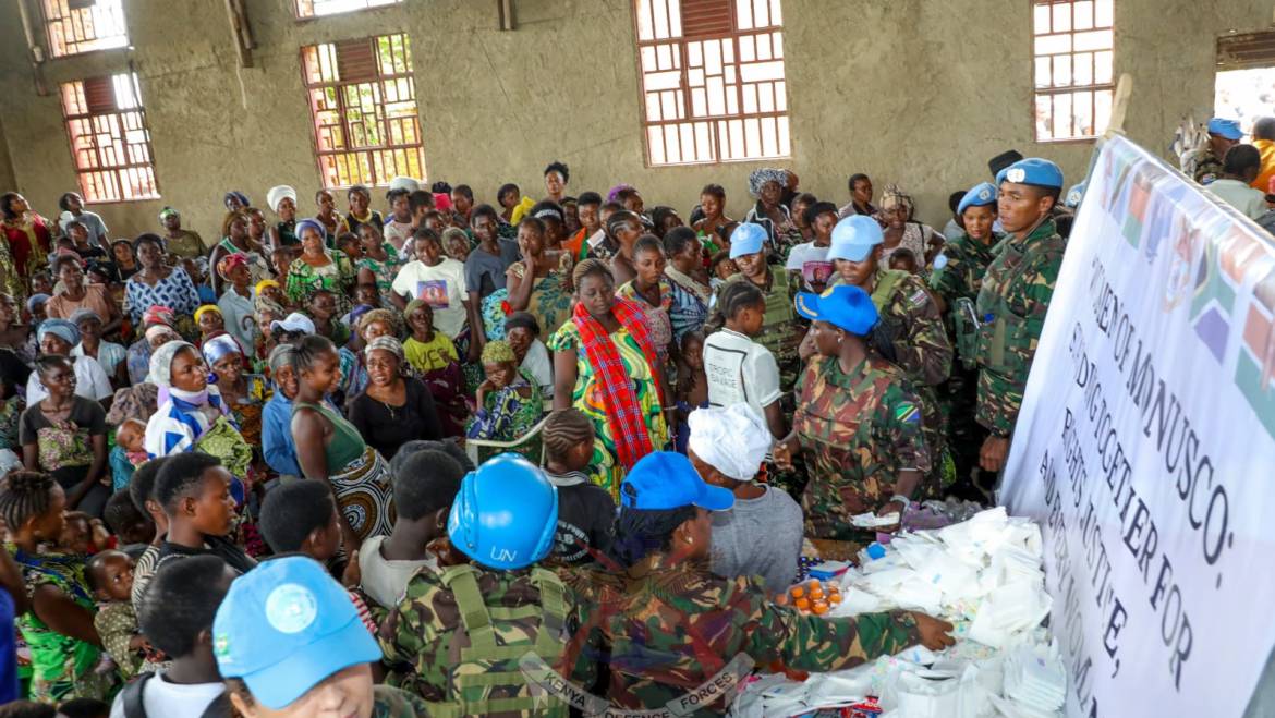 PEACEKEEPERS EMPOWER WOMEN IN MBAU FORUM
