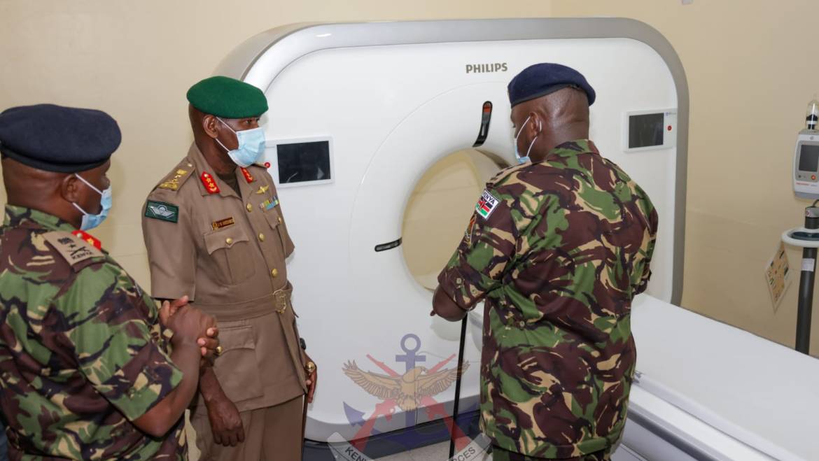 GOC CENTRAL COMMAND TOURS NAIROBI REGIONAL HOSPITAL