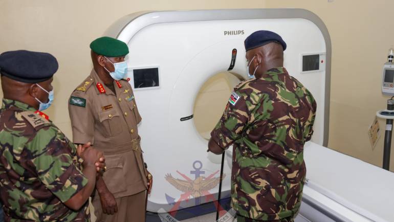 GOC CENTRAL COMMAND TOURS NAIROBI REGIONAL HOSPITAL