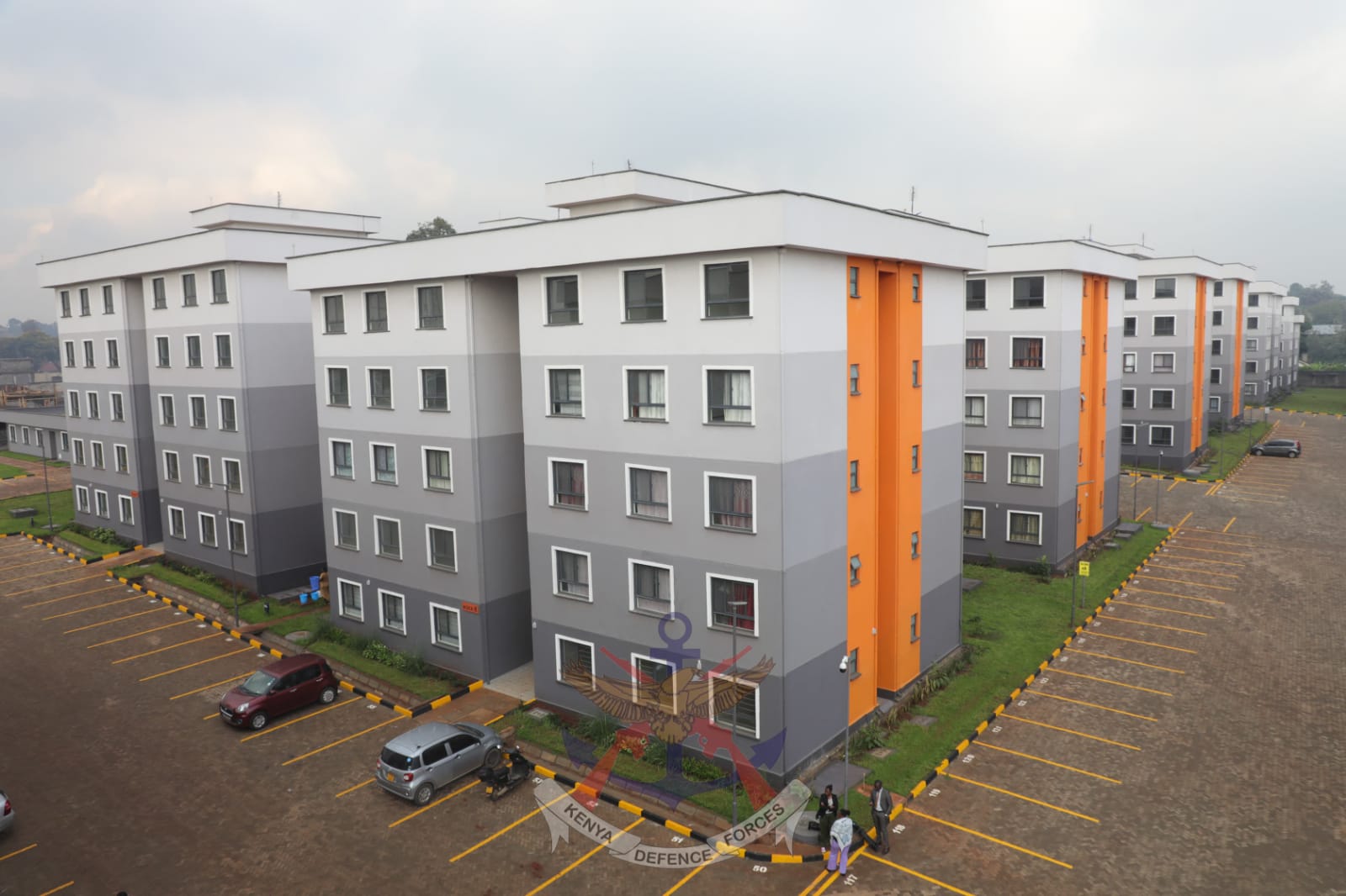 KDF FAMILIES CONTINUE TO SETTLE INTO NEW MODERN HOUSING Ministry Of KDF FAMILIES CONTINUE TO SETTLE INTO NEW MODERN HOUSING Ministry Of