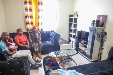 KDF FAMILIES CONTINUE TO SETTLE INTO NEW MODERN HOUSING