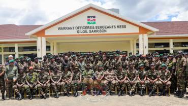 DFSM MEETS WARRANT OFFICERS AT KENYATTA BARRACKS 