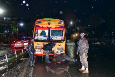 KDF PERSONNEL RESPOND TO FLOOD EMERGENCY IN NAIROBI