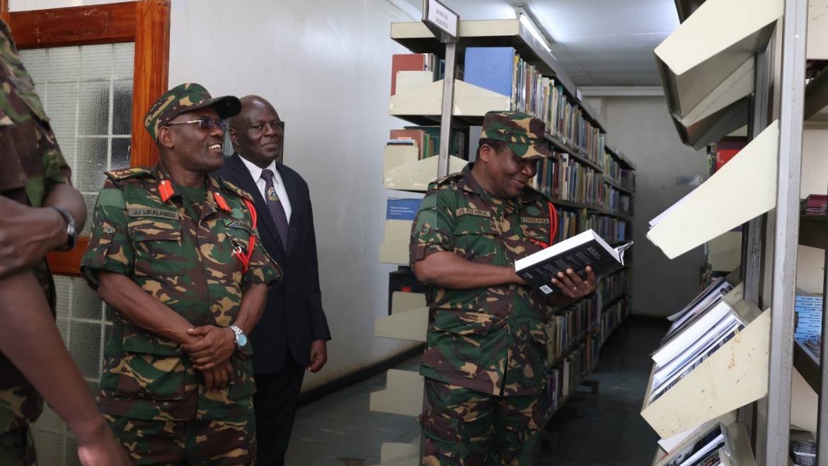 JCSC HOSTS BENCHMARKING VISIT BY TPDF DELEGATION