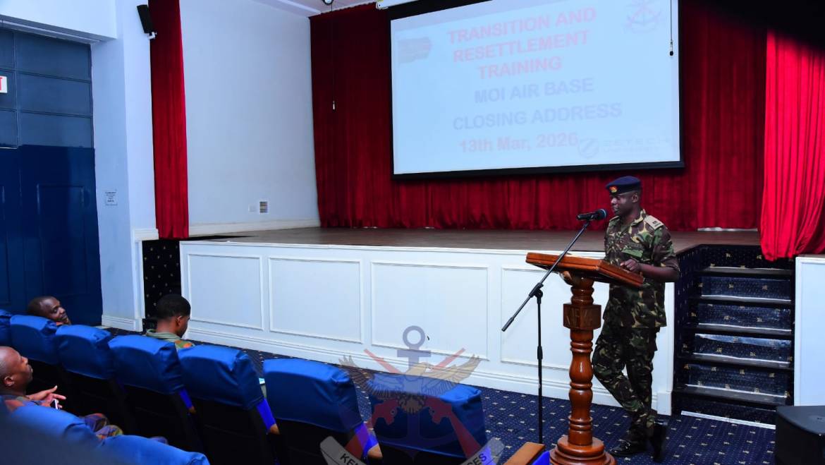 MOI AIR BASE PERSONNEL UNDERGO RESETTLEMENT AND TRANSITION TRAINING