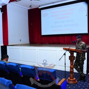 MOI AIR BASE PERSONNEL UNDERGO RESETTLEMENT AND TRANSITION TRAINING