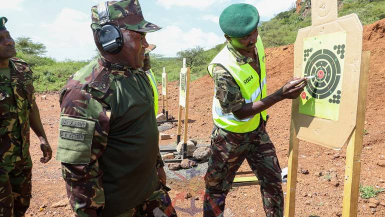 ENHANCING MARKSMANSHIP IN THE KENYA ARMY