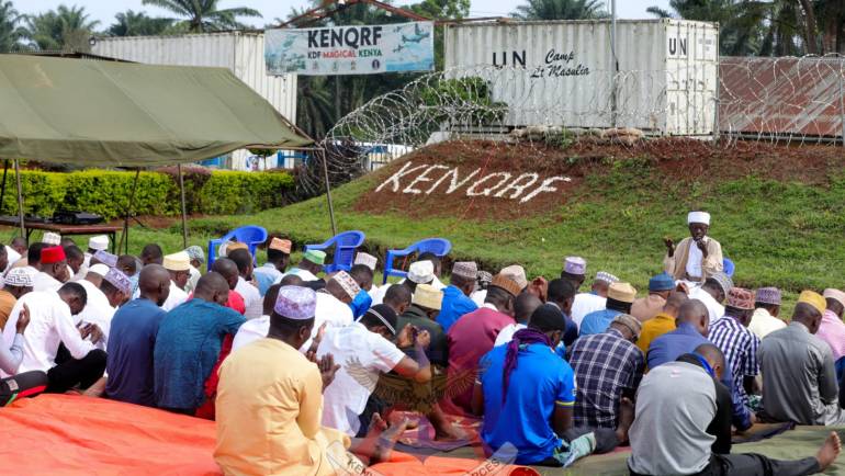 PEACEKEEPERS CELEBRATE EID IN SPIRIT OF UNITY