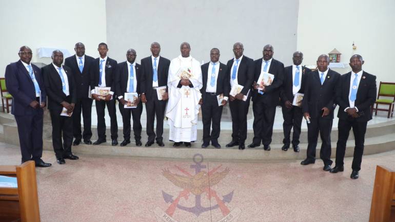 COMMISSIONING OF CATHOLIC MEN ASSOCIATION (CMA) MEMBERS AT EMBAKASI GARRISON