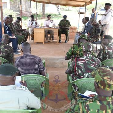 KDF PARTICIPATES IN COLLABORATIVE SECURITY EFFORTS IN LAIKIPIA