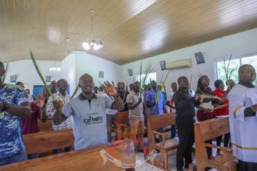 FAITH ON THE FRONTLINE: KDF TROOPS MARK PALM SUNDAY IN BONI ENCLAVE