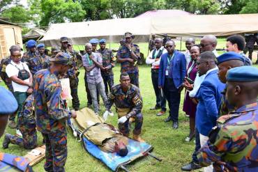KENYA RED CROSS EVALUATES RAPID RESPONSE UNIT READINESS