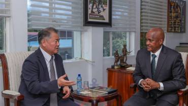 CDF HOSTS JAPAN DELEGATION