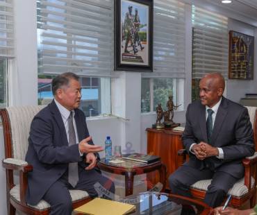 CDF HOSTS JAPAN DELEGATION