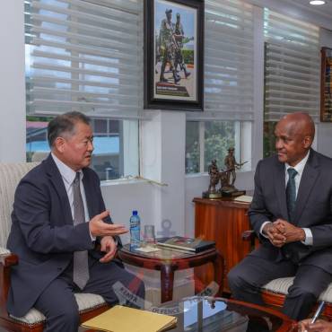 CDF HOSTS JAPAN DELEGATION