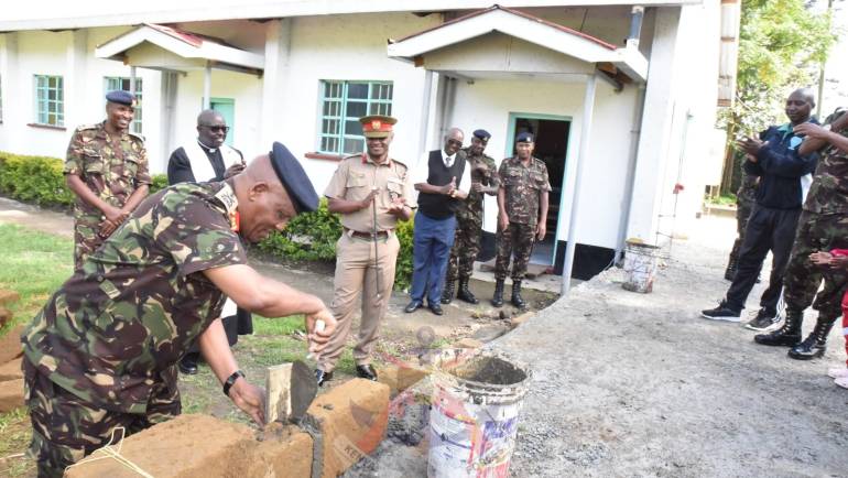 KMA FOSTERS MORAL DEVELOPMENT OF CADETS THROUGH INFRASTRUCTURE UPGRADE OF RC CHURCH