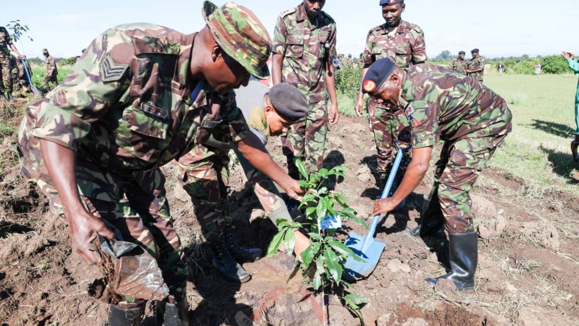 GREENING THE FUTURE: KENYA ARMY LEADS CLIMATE ACTION THROUGH COMMUNITY PARTNERSHIPS