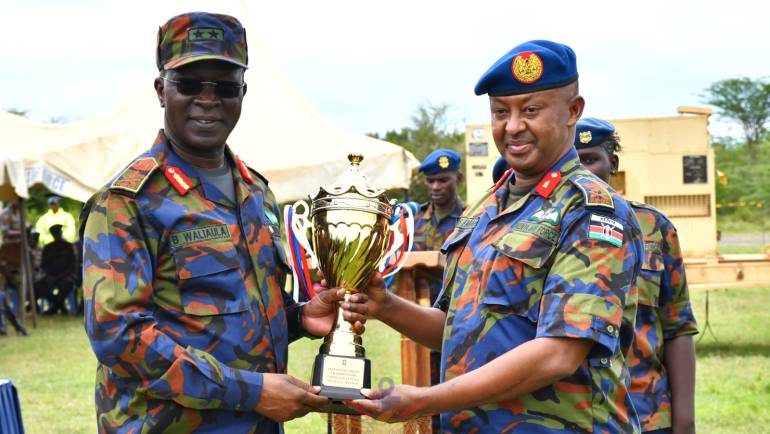 KENYA AIR FORCE ENHANCES READINESS THROUGH RIFLE CHAMPIONSHIP