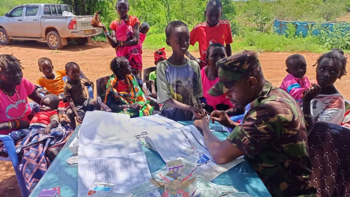 MUKUTANI FOB MEDICAL OUTREACH WINS HEARTS