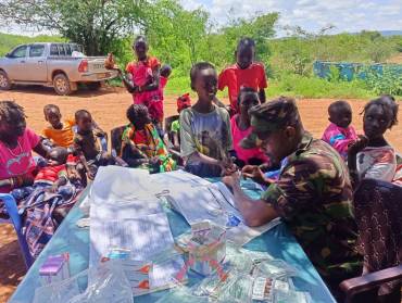 MUKUTANI FOB MEDICAL OUTREACH WINS HEARTS