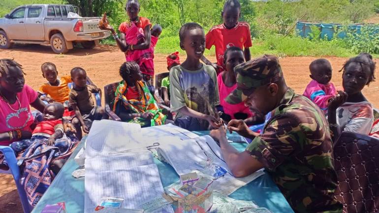 MUKUTANI FOB MEDICAL OUTREACH WINS HEARTS