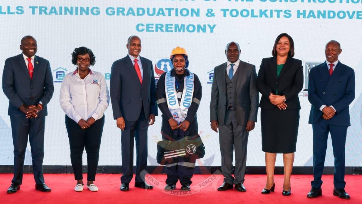 DEFTEC GRADUATES THE 4TH COHORT OF CONSTRUCTION SKILLS AND PIONEER TVET ON WHEELS CLASS 