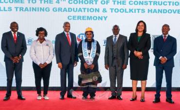 DEFTEC GRADUATES THE 4TH COHORT OF CONSTRUCTION SKILLS AND PIONEER TVET ON WHEELS CLASS