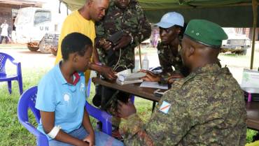 SECURITY AND CARE: KENYAN PEACEKEEPERS RESTORE HOPE IN MANTUMBI