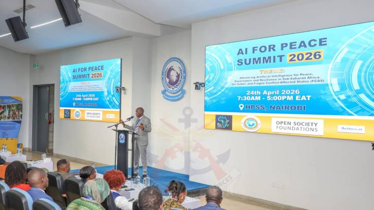 DRIVING AFRICAN-LED AI SOLUTIONS FOR PEACE AND SECURITY