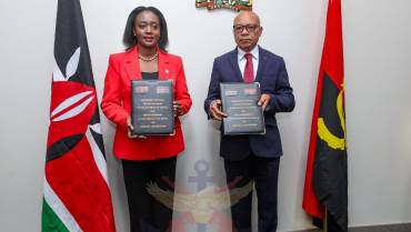 KENYA, ANGOLA STRENGTHEN DEFENCE TIES TO ADVANCE AFRICA’S COLLECTIVE SECURITY