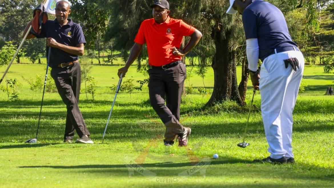 UNITY THROUGH GOLF: SERVICES CONVERGE AT ULINZI GOLF CHALLENGE