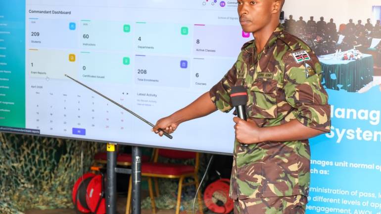 INNOVATION FOR THE BATTLEFIELD: KENYA ARMY CHARTS A FUTURE-READY PATH