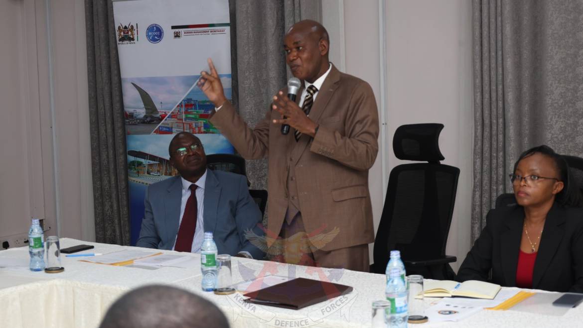 KDF LEADS STRATEGIC PUSH FOR INTEGRATED BORDER SECURITY