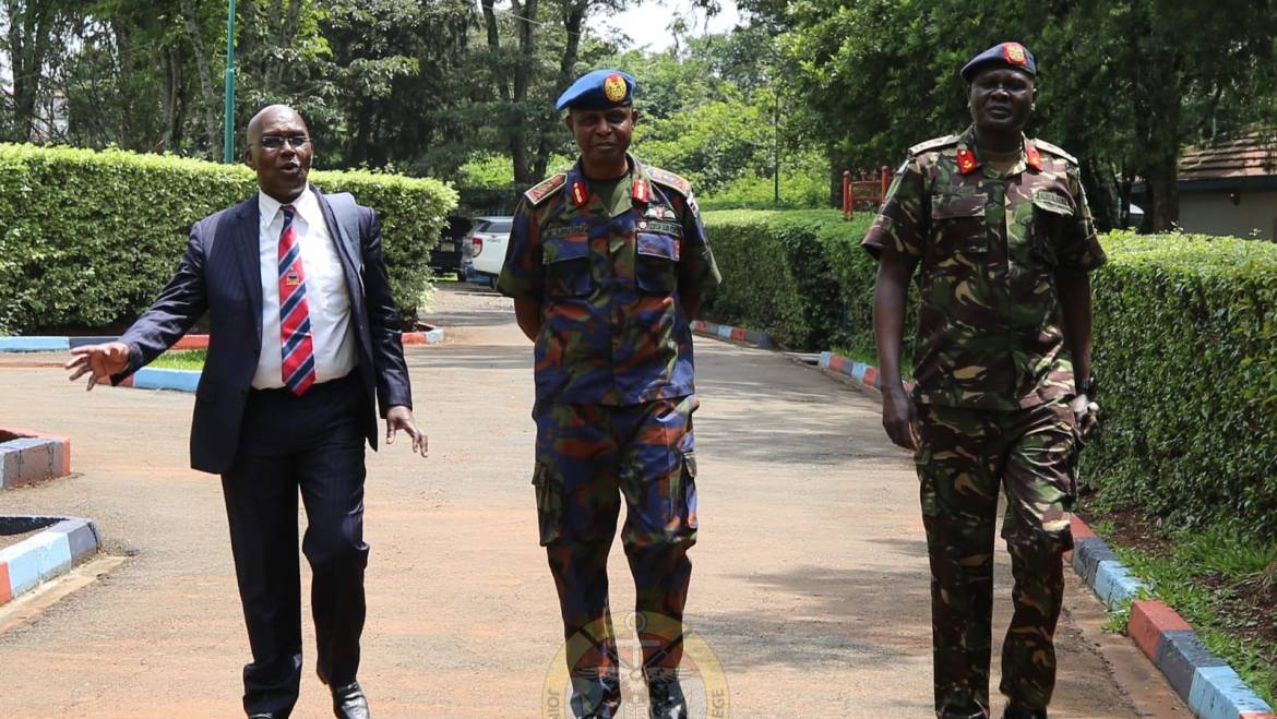 JCSC HOSTS LT GENERAL (RTD) MWANIKI FOR A LECTURE OF OPPORTUNITY