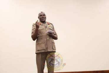 JCSC HOSTS COMMANDER KENYA ARMY FOR A LECTURE OF OPPORTUNITY