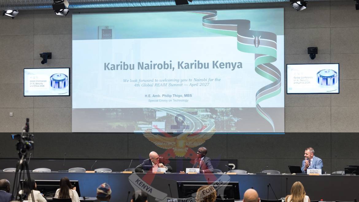 KENYA TO HOST GLOBAL MILITARY AI SUMMIT IN 2027, A FIRST FOR AFRICA