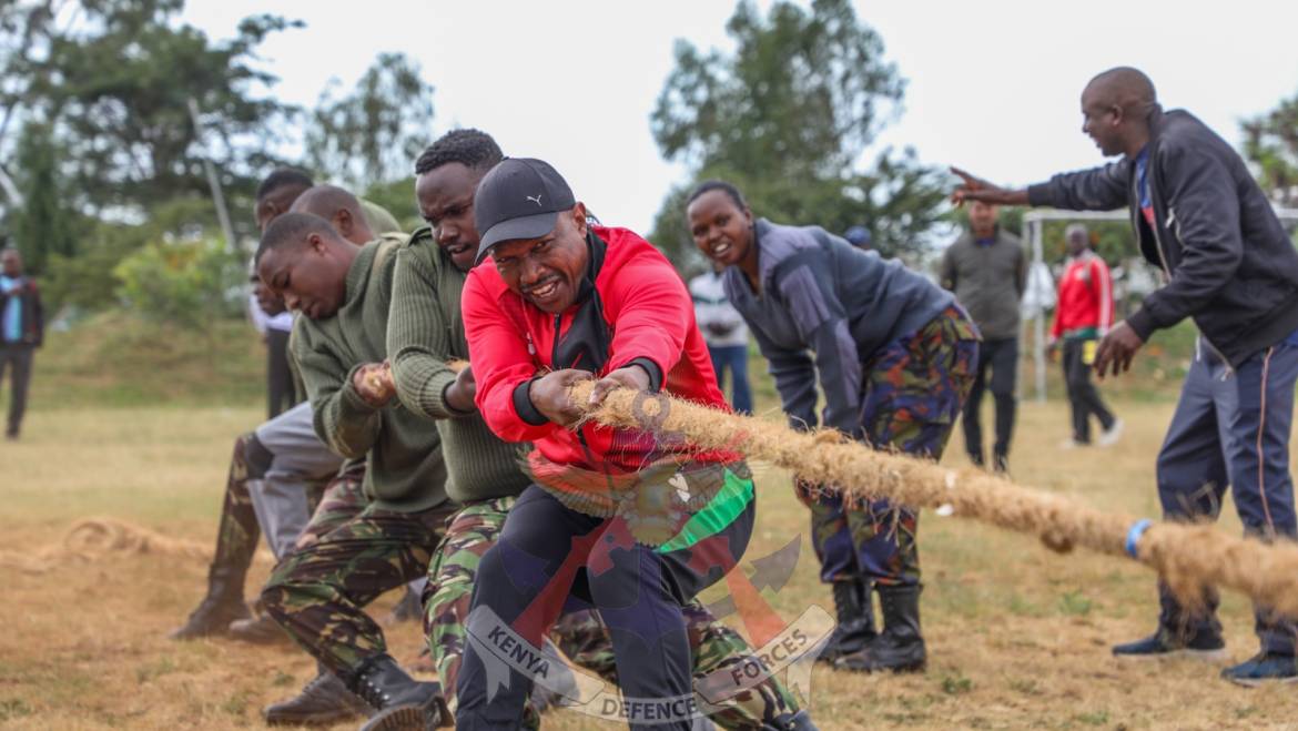 STRENGTHENING ESPRIT DE CORPS THROUGH SPORTS AND TEAMWORK