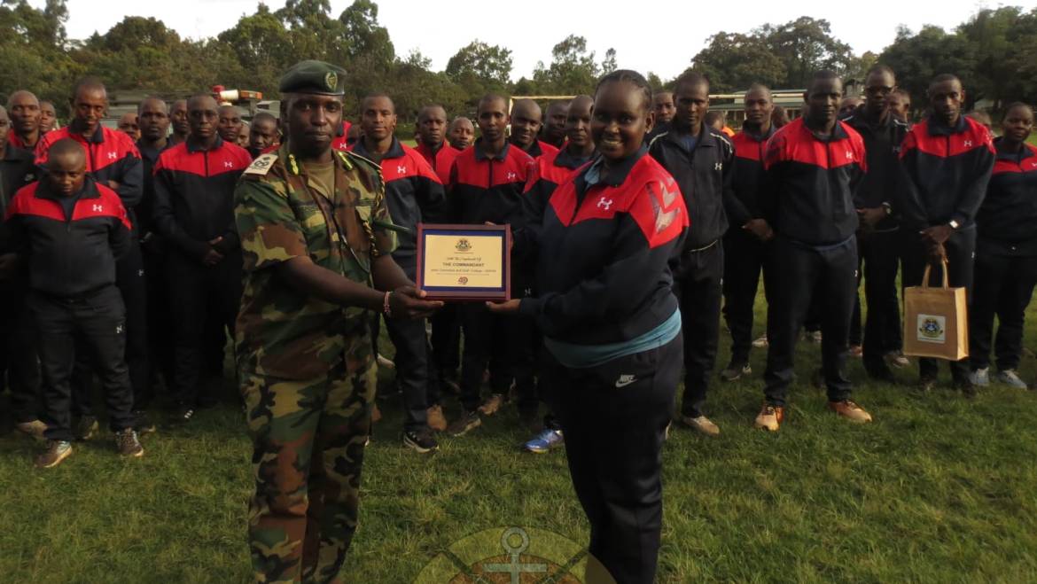 JJCSC 104/26 AND KA 01/26 PARTICIPANTS CONDUCT 10KM FITNESS RUN IN KARURA FOREST