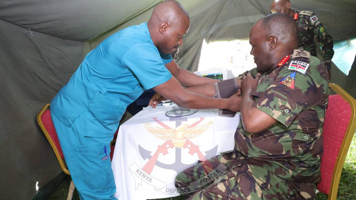 FIT TO FIGHT: PREVENTIVE HEALTHCARE STRENGTHENS KENYA ARMY’S OPERATIONAL READINESS